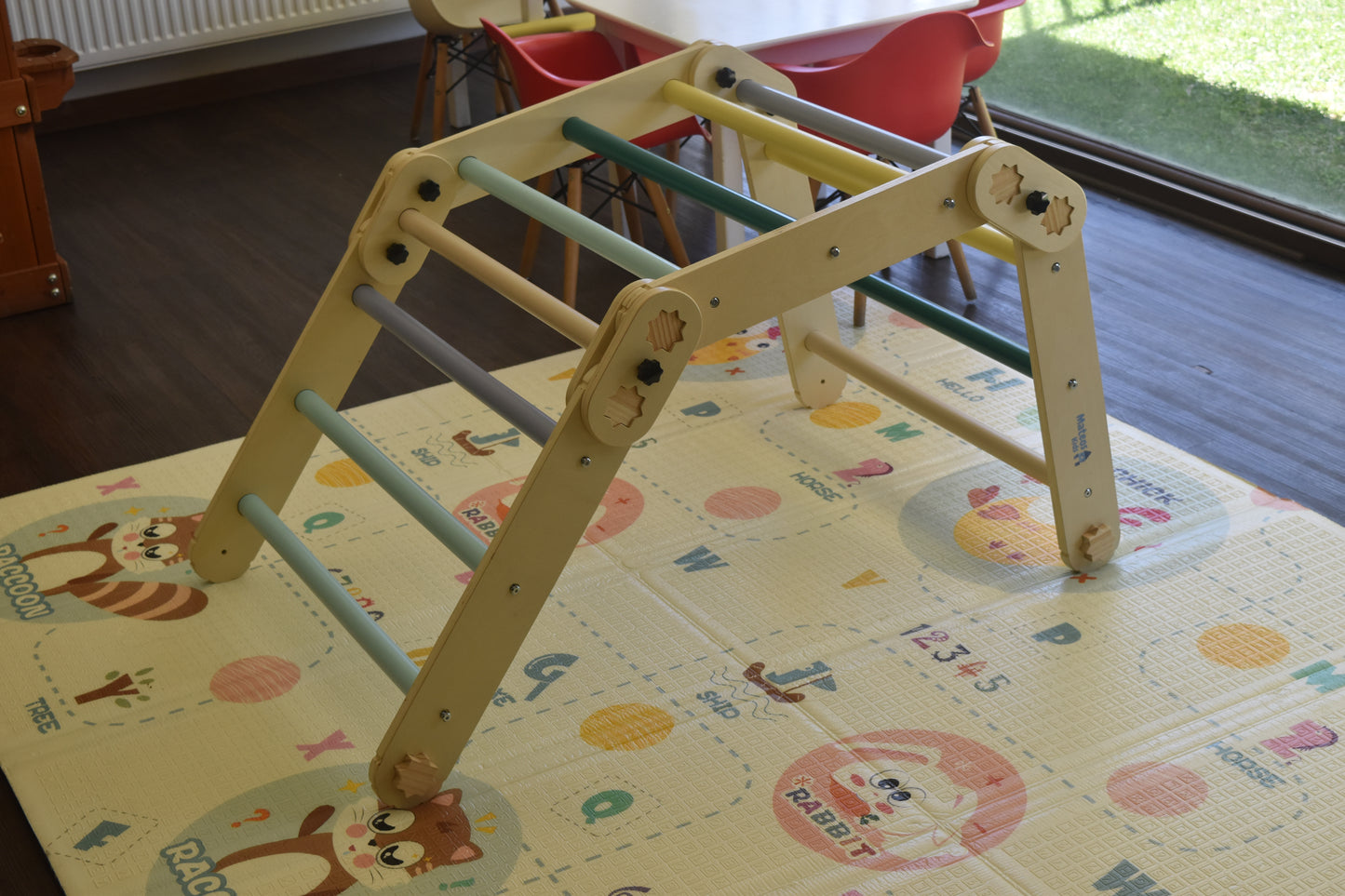 Triángulo evolutivo con Rampa – la estructura que crece con tu hijo