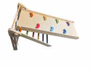 Triángulo de escalada con rampa XL 3 en 1  – más altura, más desafío, más confianza