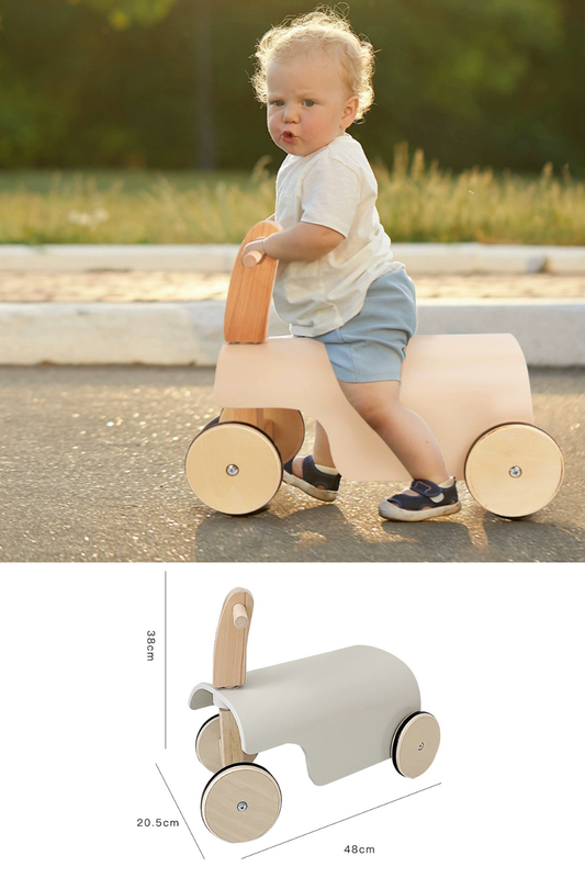 Bicicleta de Equilibrio Blanca