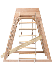 Parque infantil con escalada – el gimnasio Montessori completo para el hogar