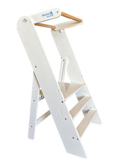 Torre de aprendizaje plegable – autonomía sin sacrificar espacio