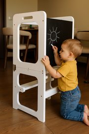 Torre de aprendizaje convertible 3 en 1 – tres etapas en una sola pieza