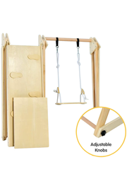 Parque plegable con columpio – el parque que cabe en cualquier casa