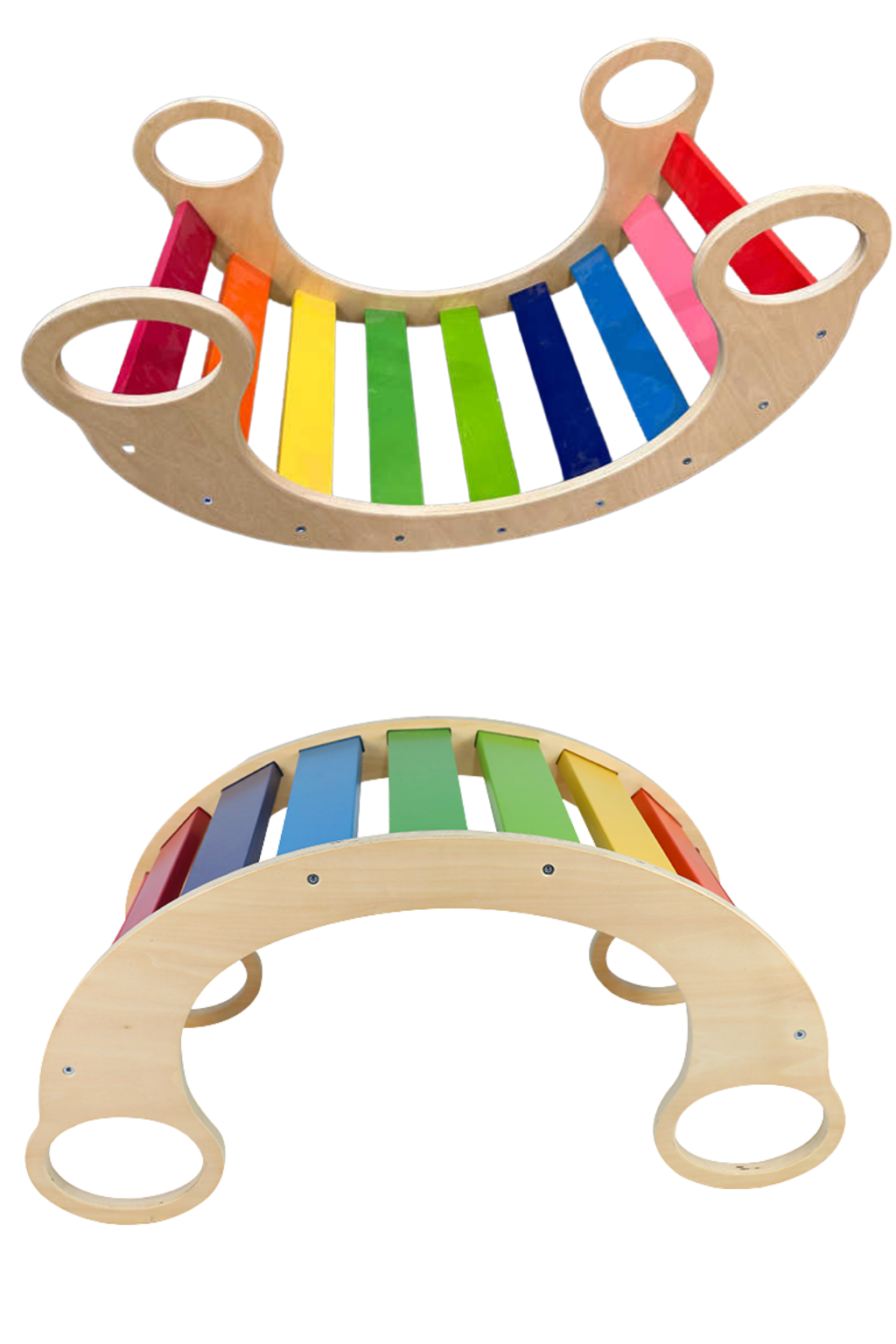 Balancín Waldorf de madera – equilibrio y movimiento libre