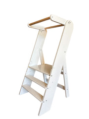 Torre de aprendizaje plegable – autonomía sin sacrificar espacio