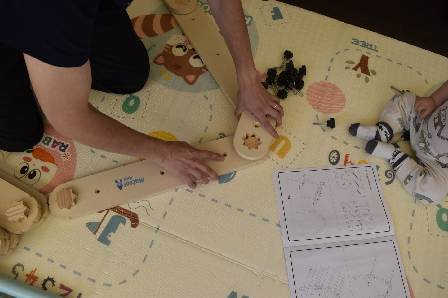 Triángulo evolutivo con Rampa – la estructura que crece con tu hijo