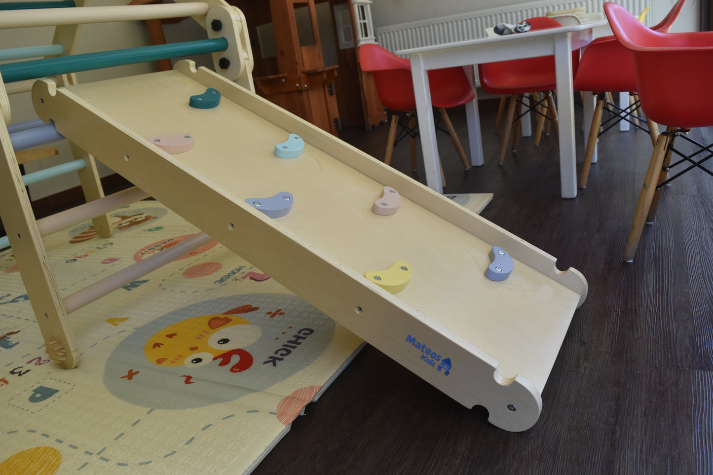 Triángulo evolutivo con Rampa – la estructura que crece con tu hijo