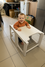 Torre de aprendizaje convertible 3 en 1 – tres etapas en una sola pieza