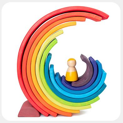 Arcoiris Waldorf Grande 12pcs