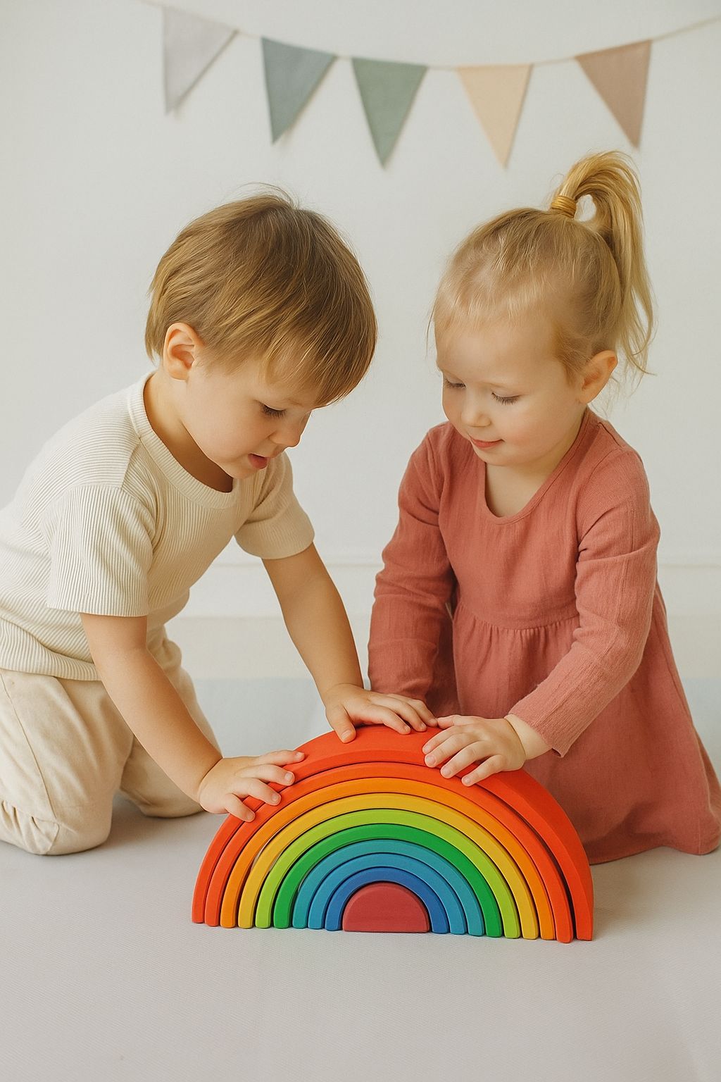 Arcoiris Waldorf Grande 12pcs