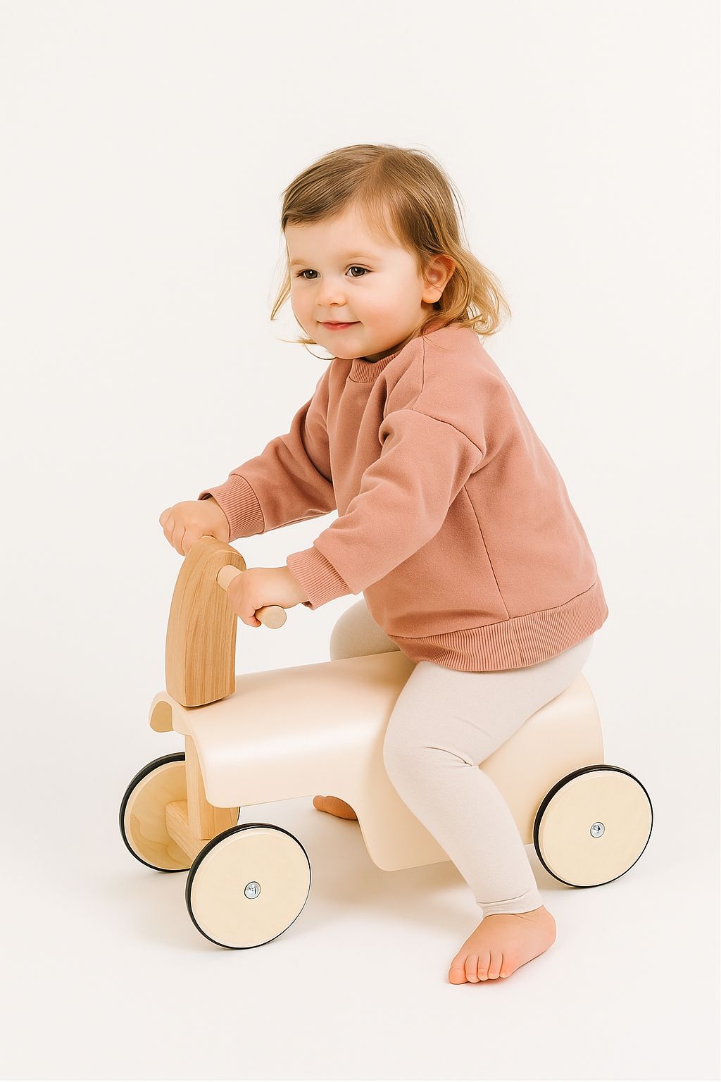 Bicicleta de equilibrio rosada – equilibrio natural para las más pequeñas