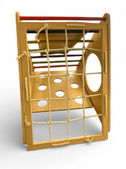 Triángulo triple de escalada con rampa XL – la estructura definitiva de movimiento libre